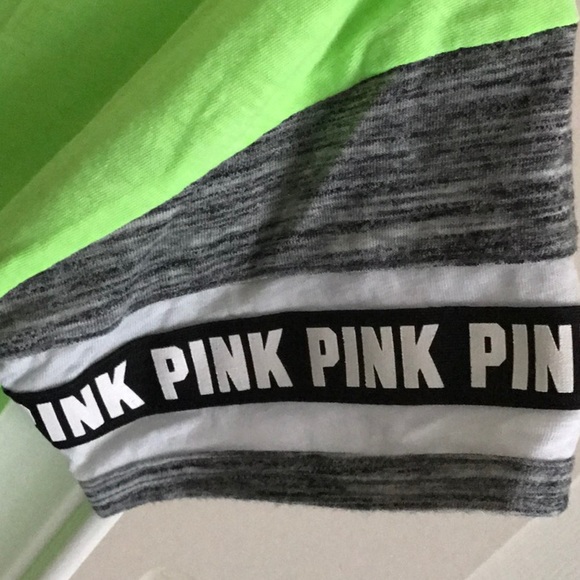 Pink Victoria's Secret lime shirt - Picture 2 of 4